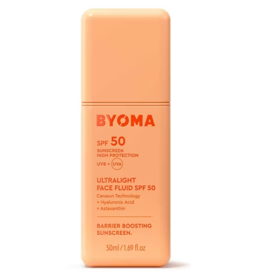 Byoma Ultralight face fluid SPF50