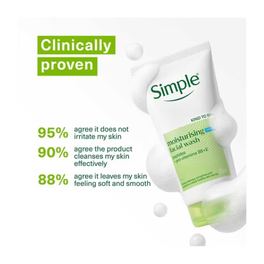Simple Kind to Skin Moisturising Facial Wash